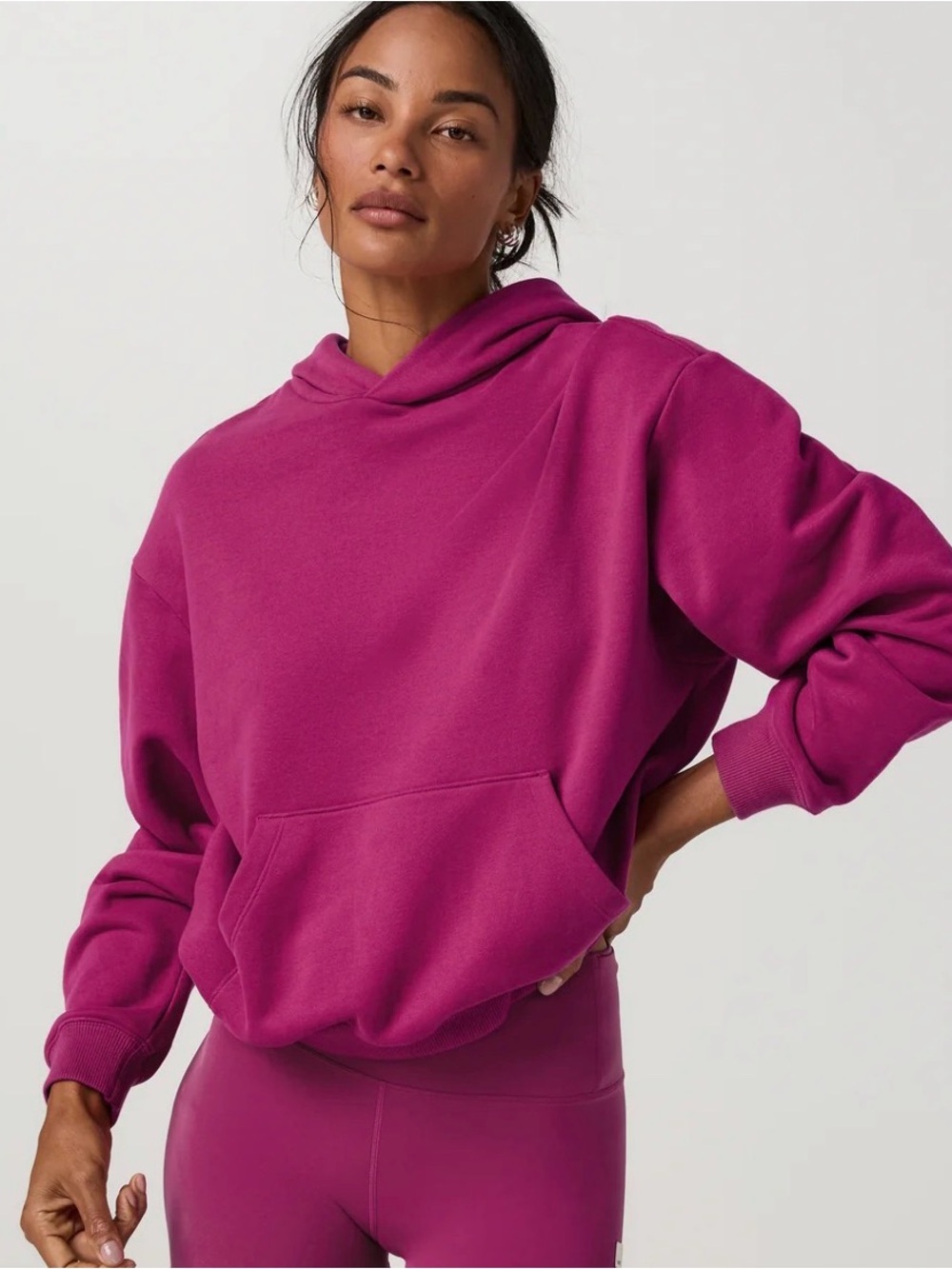 Vuori Sedona Classic Pullover Hoodie M Medium Dragonfruit